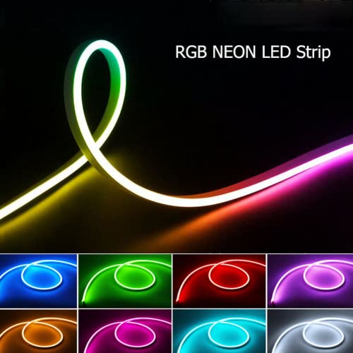Cinta LED RGB Neon Flexible 2M 12V Impermeable miniatura 2