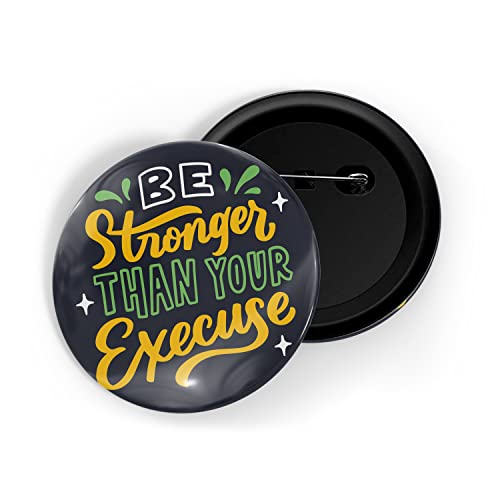 Image of dhcrafts Pin Badges Multicolor Positive Glossy Finish Design Pack of 1 (58mm)