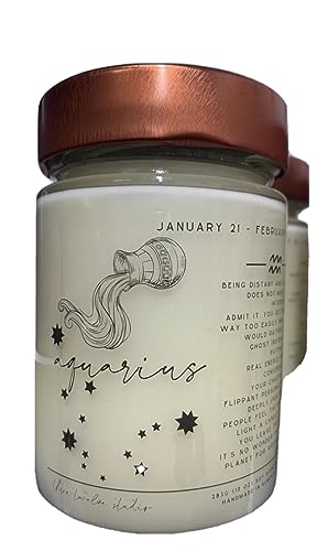 Personal Zodiac Candle (Aquarius)