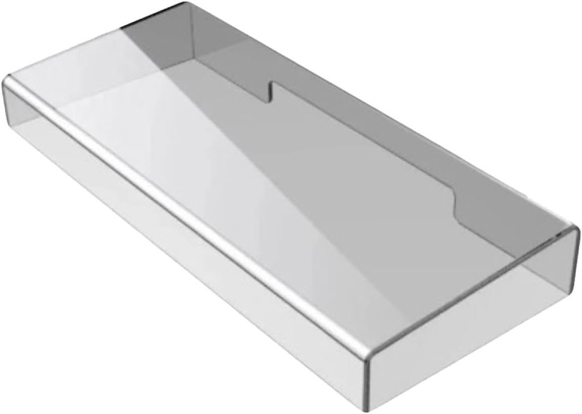 Transparent Acrylic Keyboard Dust Cover Removable Washable Protector for Standard Desktop Keyboards
