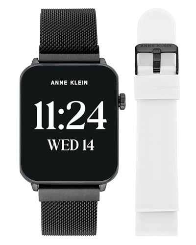 Anne Klein Connect It Stellar Smartwatch Set AK/9005BKBKWT