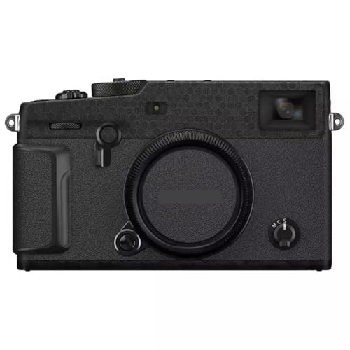 Autocollant de protection FujiFilm X-Pro3 en nid d'abeille et cuir noir pour boîtier