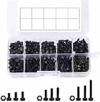 Doris Direct M3 Schrauben Set - 280 Teile Edelstahl Schrauben & Muttern Assortiment