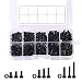 Produktbild Doris Direct 500PCS Schrauben und Muttern Set M3 M4 M5 Edelstahl Schrauben Muttern Maschinenschrauben hex Einfaßungs Schrauben Muttern