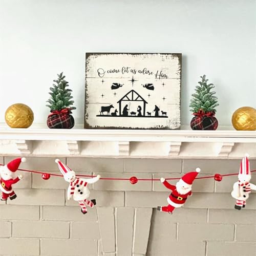 Plantillas de serigrafía de seda reutilizables para manualidades en madera y decoración navideña 6