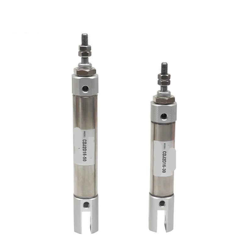 Vérin pneumatique CJ2D16 à double effet et double chape alésage 16mm stroke 50mm