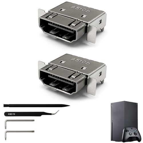 Image of HDMI Port Replacement Kit for Xbox Series X - Radio Frequency Safe (2 Pack)