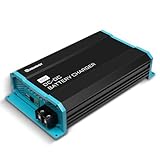 Renogy 12V 60A DC to DC On-Board Battery Charger for Flooded, Gel, AGM, and Lithium Batteries, Using Multi-stage Charging in RVs, Commercial Vehicles, Boats, Yachts