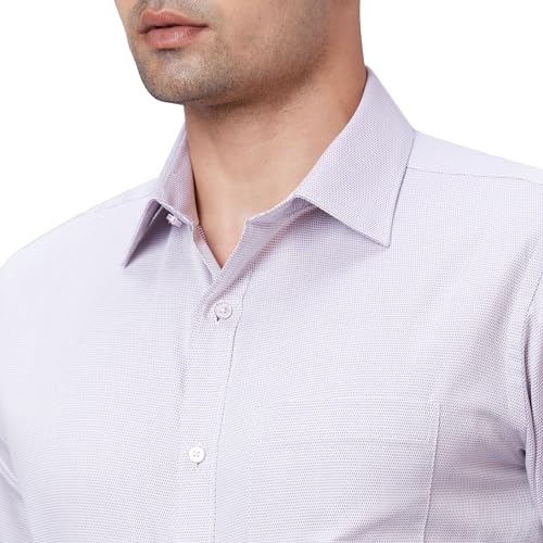 Image of Raymond Men's Structure Slim Fit Shirt