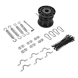 EPIGEIST 1 Set Stainless Steel Outdoor Hanging Lamp Install Kit Ceiling Light Accessories Complete String Light Suspension Tools for Outdoor Activities Easy to Install and Reliable