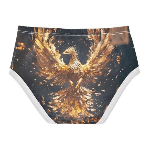 Phoenix Golden Feathers Toddler Girls's Underwear 2T 202c03422