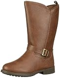 OshKosh B'Gosh Girls Lumi Riding Boots, Chocolate, 5 Toddler