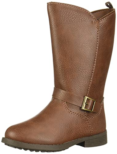 Oshkosh B'gosh Girls Lumi Riding Boots, Chocolate, 5 Toddler #TOP19