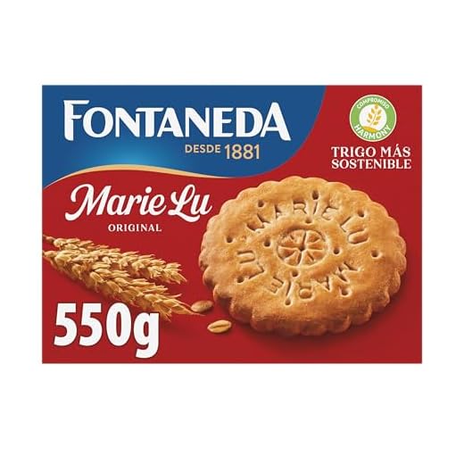 Fontaneda MarieLu Original Galletas con un 66% de Cereales 550g