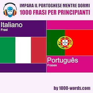 Impara il portoghese mentre dormi - 1000 frasi per principianti cover art