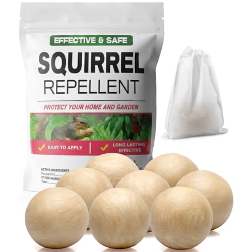 KsopoG Squirrel Repellent for Yard & Garden, Peppermint Chipmunk Repellent, Squirrel Deterrent for...