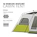CORE 12 Person Instant Cabin Tent - 18' x 10' ...- Light