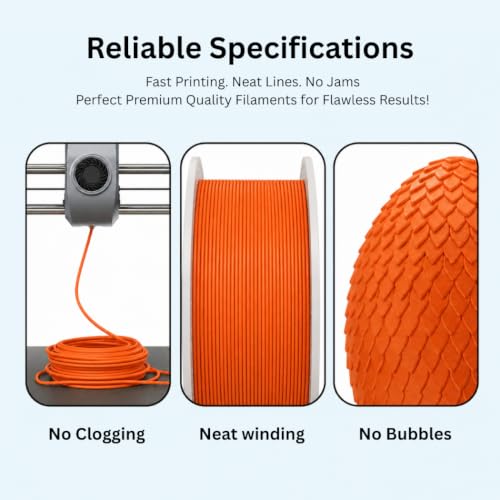 Image of 3IDEA PLA Matte 3D Printer Filament 1.75mm, Grey, 1KG with Reusable Spool, Dimensional Accuracy ±0.02mm, Premium Matte Finish, Smooth & Consistent Printing