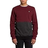 sudaderas sin capucha Volcom Forzee crew burdeos