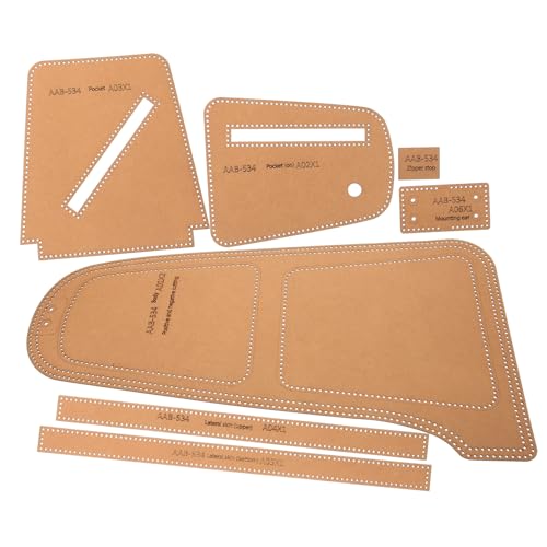 DIYEAH Brusttasche Lederwaren Vorlagen Set