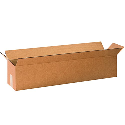 Image of BOX USA Shipping Boxes 30 inchL x 6 inchW x 6 inchH 25-Pack Long Corrugated Boxes for Moving, Shipping, Mailing, Packing, Packaging and Storage