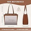 RAINSMORE Handtasche Damen Groß Shopper Tasche Damen Wasserdichte Laptoptasche 14 Zoll PU Leder Tote Bag mit Reißverschluss Innentasche Arbeitstasche Schultertaschen Henkeltasche #1