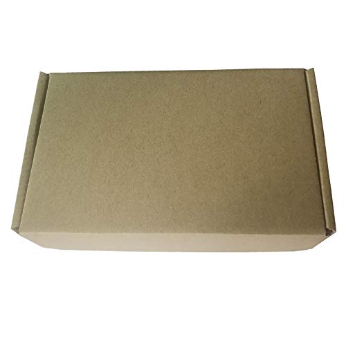 Image of Small Cardboard Shipping Box Mailers 7 x 4.3 x 1.6 Inch Corrugated Packaging Storage Boxes 50 Pack