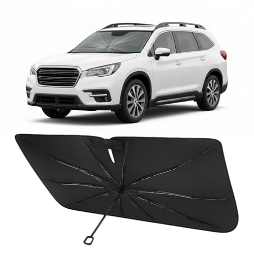 Proadsy Windshield Sun Shade Umbrella for Subaru Ascent 2019-2025 2026 Foldable Car Umbrella...