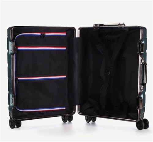 Travel Suitcase Lightweight Luggage Scratch-Resistant Large Capacity No Zipper Luggage for Travel Suitcase Carry-on Luggage(E,20in)4