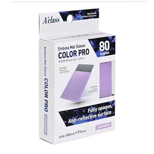 Sleeve Pro Lavande 66 x 91 mm Aclass l'écrin haut de gamme de vos decks
