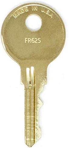 Steelcase FR625 Replacement Keys: 2 Keys