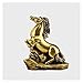 WQQLQX Statue Tierkreisstatue Dekoration Reines Kupfer Skulptur Dekoration Zubehör Geschenk Büro Bücherregal Desktop Artier Figuren Skulpturen (Color : G)