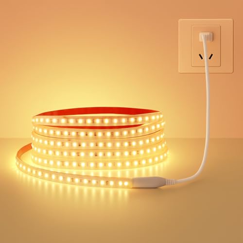 One94Store 8 Meter LED Rope Light for Decoration – Waterproof Warm White SMD Cove Light for Ceiling, Home Décor, LED Pipe Light for Diwali, Festival, Indoor, Outdoor Use