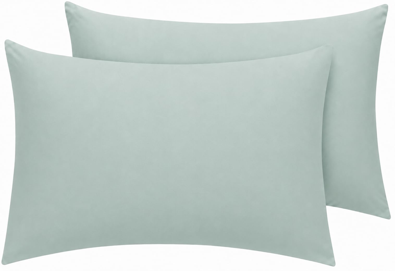 Nightzone Duck Egg Pillowcase Pack Of 2 Housewife Luxury Percale Pillowcase 50X75cm 100% Polycotton Plain Dyed Pillow Cases (50 X 75 Cm, )