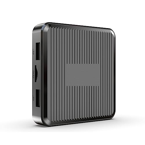 AUSHA X98Q Mini Pc Box with Amlogic S905W2 Quad core Processor – 4K UHD Video, 2GB RAM, 16GB ROM, Dual-WiFi, Bluetooth