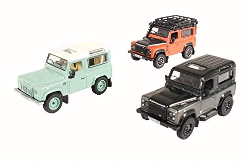 Oxford Diecast 76SET47 Land Rover Defender Heritage Set (3)