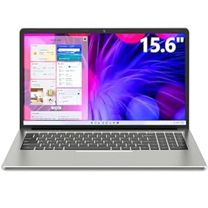 SGIN 15.6 Inch Laptop, 4GB RAM 128GB SSD, Laptops Computer with Intel Celeron J4105 Quad-Core CPU, Intel UHD Graphics 600, 2*USB 3.2, 2.4G/5G WiFi, Bluetooth 4.2, Mini HDMI, 38000 mWH Battery