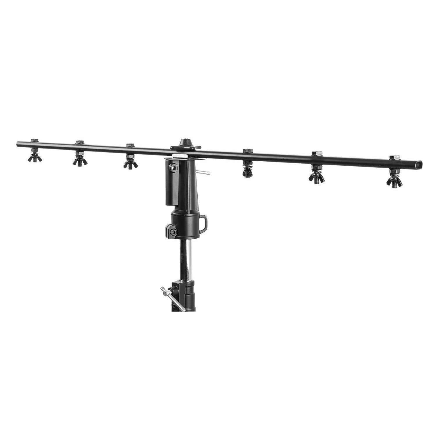 Beamz WLS70 - Professionelles Lichtstativ - Inkl. 100-cm-T-Bar - Max. Höhe 290 cm - Max. Gewicht 40 kg - TÜV/GS zertifiziert