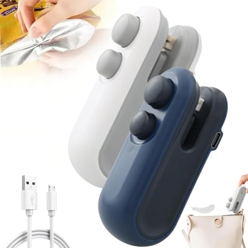 Mini Bag Sealer with Cutter and Magnet
