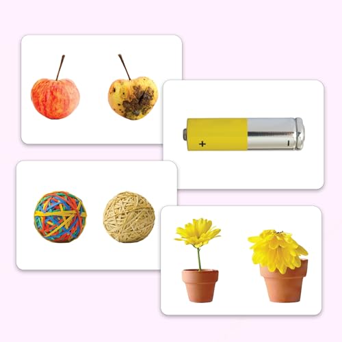 Image of My First Opposites Flash Cards for Toddlers - 24 Cards - 48 Sides, Montessori, Educational, Kindergarten, Preschool Learning Activities, Gifts for Kids, 1-4 Years Babies, Fun & Educational Flashcards
