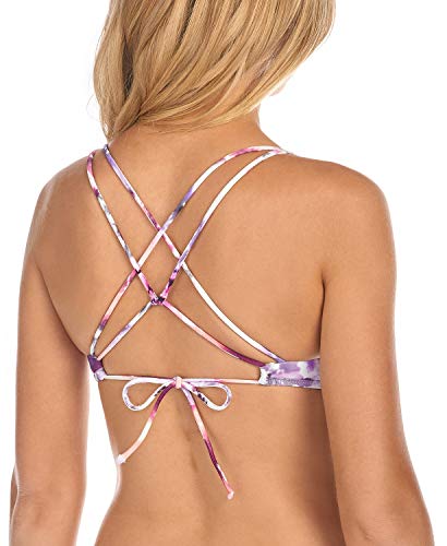 Raisins Top de biquíni juvenil Torquay estampado Agua com aro, Torquay, M