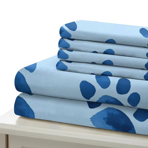 Housse de couette imprimé 3D parure de lit microfibre résistante - 7