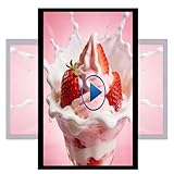 BEESOM Werbeaufsteller,LED-Anzeigetafel,LCD Digital Signage & Fernveröffentlichung/USB,18.5",Für Einzelhandelsgeschäft/Café, Hoch/Querformat,Durabel,Einzelhändler/Gastronomen 10.1in