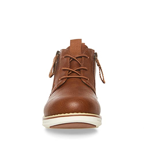 Steve Madden Boy's Major Chukka Boot, Brown, 7 Big Kid #TOP1