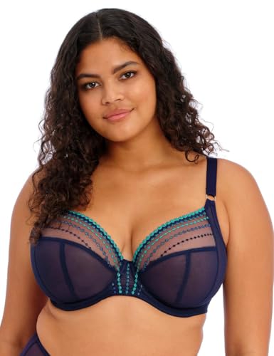 Soutien-gorge plongeant à armatures Elomi Matilda grand bonnet 95E confortable