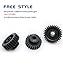HOPLEX 48P Pinion Gear Set Hardened Metal 25T 27T 29T with Screwdriver for 3.175mm Shaft 1/10 RC Brushless Brush Motor
