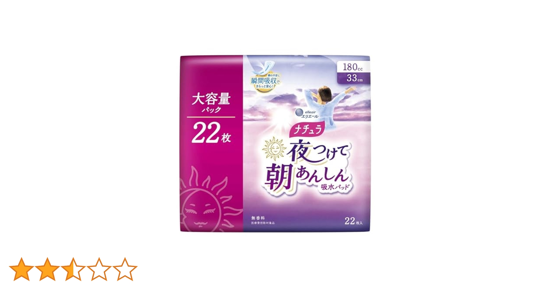 ナチュラ 夜つけて朝あんしん 尿漏れパッド　　9パックセット ニュースリリース | 大王製紙株式会社