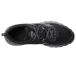 Saucony Men's Excursion TR16 Trail Running Shoe, Black/Charcoal, 11 Medium