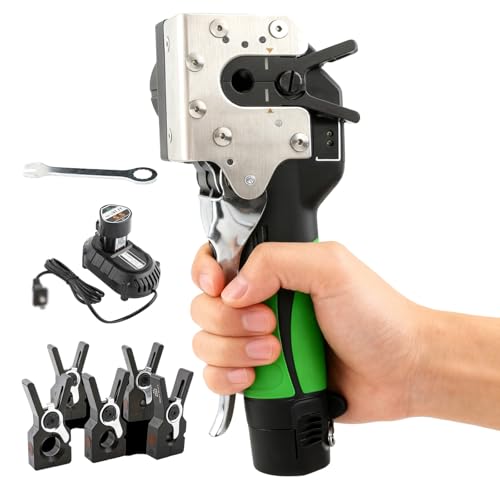 Expansor de tubo de cobre excéntrico con batería de 2000 mAh para uniones limpias a 45° 2