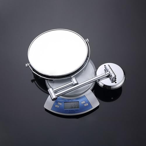 Espejo de maquillaje BIJOOT 8" doble cara montado en pared miniatura 6